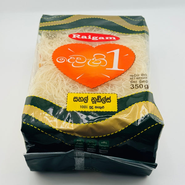 Sri Lankan White Rice Noodles Made from Rice Flour