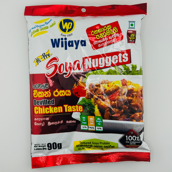 Wijaya Hi-Pro Soya Nuggets Devilled Chicken Taste 90g