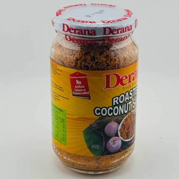 Derana Roasted Coconut Sambol 300g | Pol Sambol Ready to Eat
