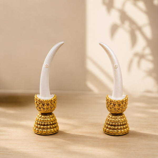 Decorative Tusk Set Large