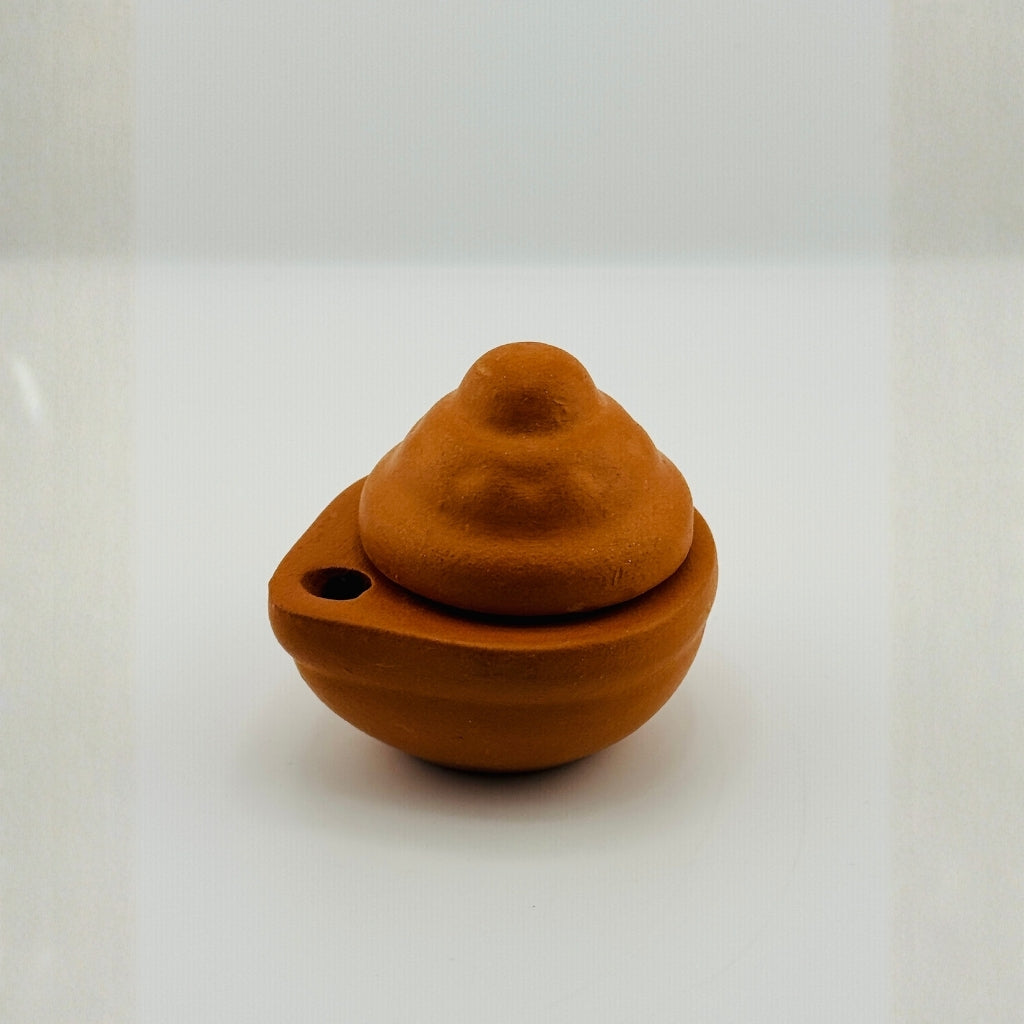 Clay Lamp With Lid