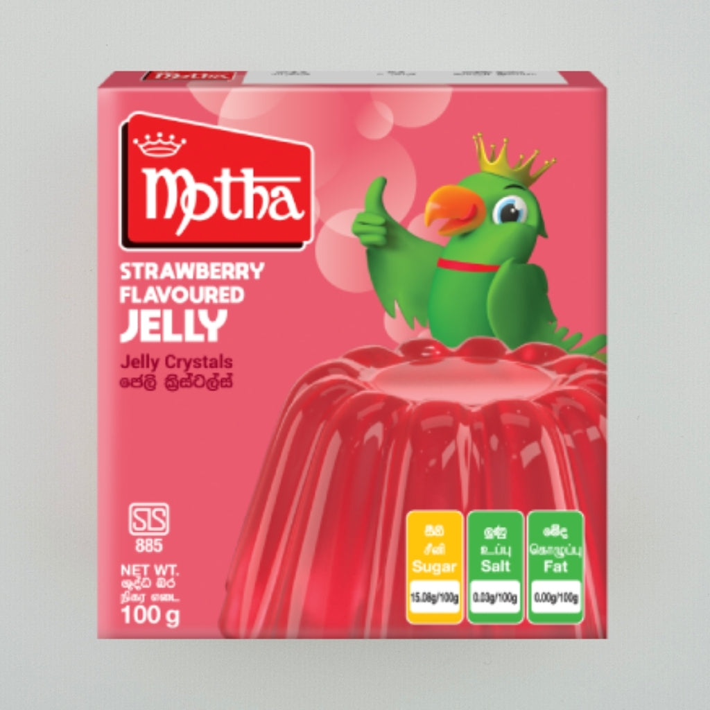 Strawberry Jelly Motha Jelly Crystals 100g