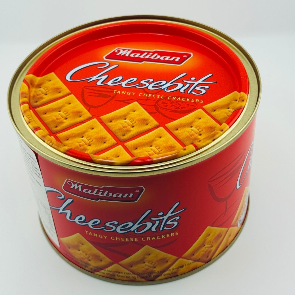 Maliban Cheesebits Cheese Crackers Reusable Tin