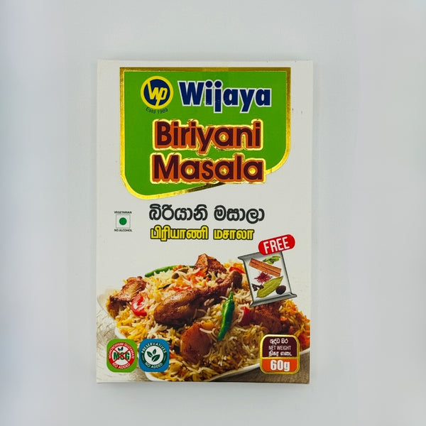 Wijaya Biryani Masala 60g Authentic Biryani Spice Mix