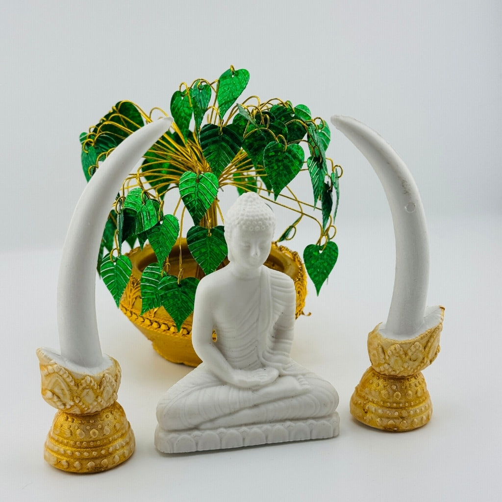 Sri Lankan Buddhist Altar Decor Set