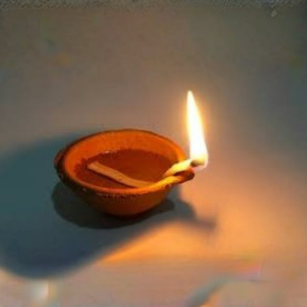 Clay Diya Lamp