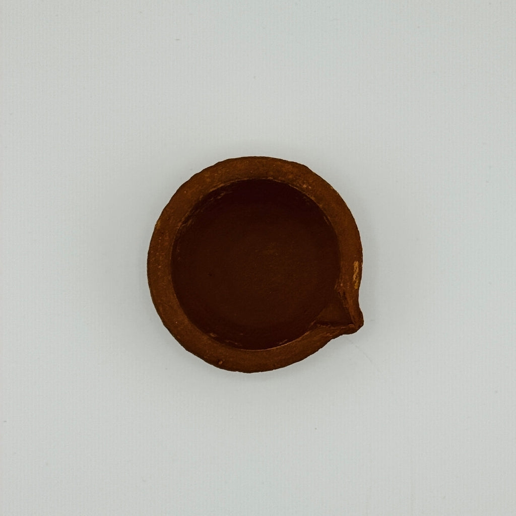 Handmade Clay Oil Lamp