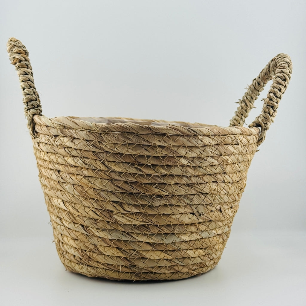 Woven Basket with Handles