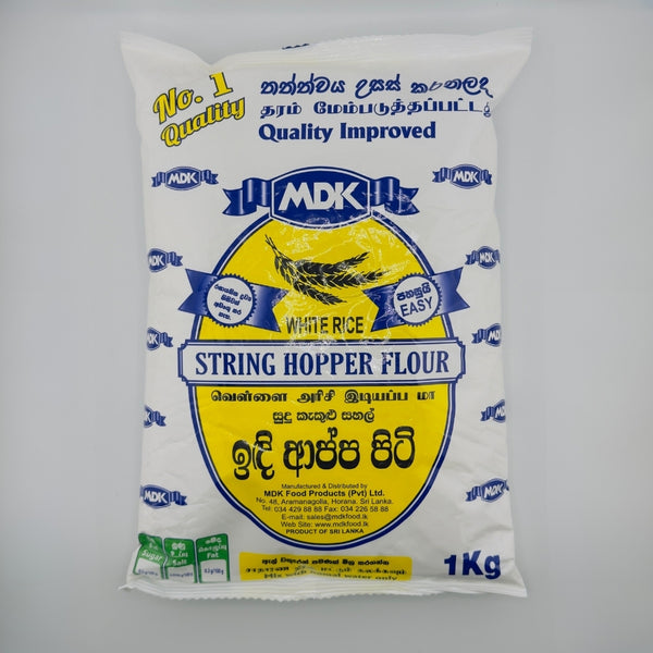 MDK White Rice String Hopper Flour 1kg Sri Lankan Rice Flour