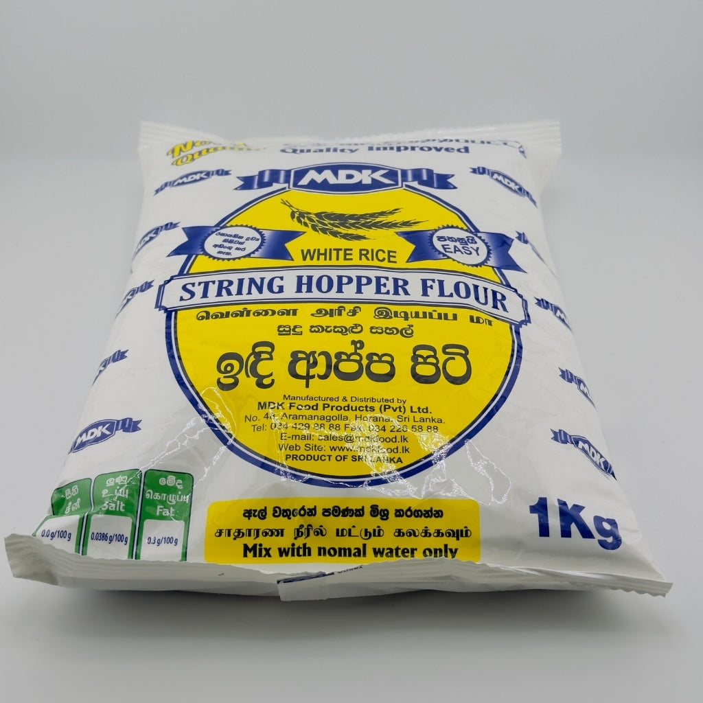 MDK White Rice String Hopper Flour 1kg Ready to Use Rice Flour for String Hoppers