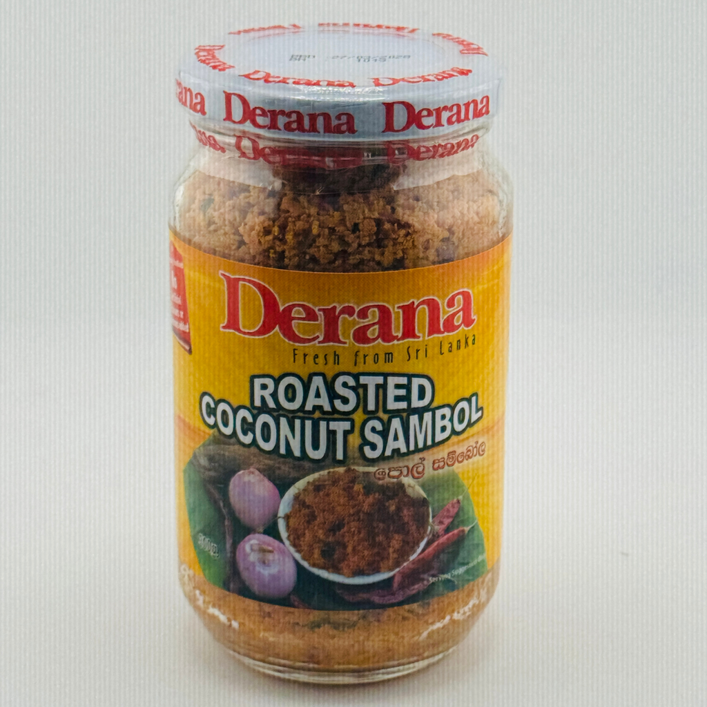 Derana Roasted Coconut Sambol 300g | Pol Sambol Ready to Eat