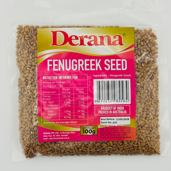 Derana Fenugreek Seed 100g | Methi Seeds