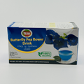 DEAN Butterfly Pea Flower Drink 20 tea bags box - 100% natural herbal tea front view
