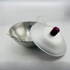 Aluminium Cooking Pan with Lid for Everyday Home Cooking