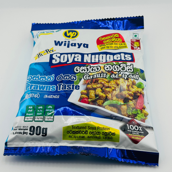 Wijaya Hi-Pro Soya Nuggets – Prawns Taste 90g
