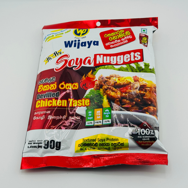 Wijaya Hi-Pro Soya Nuggets Devilled Chicken Taste 90g