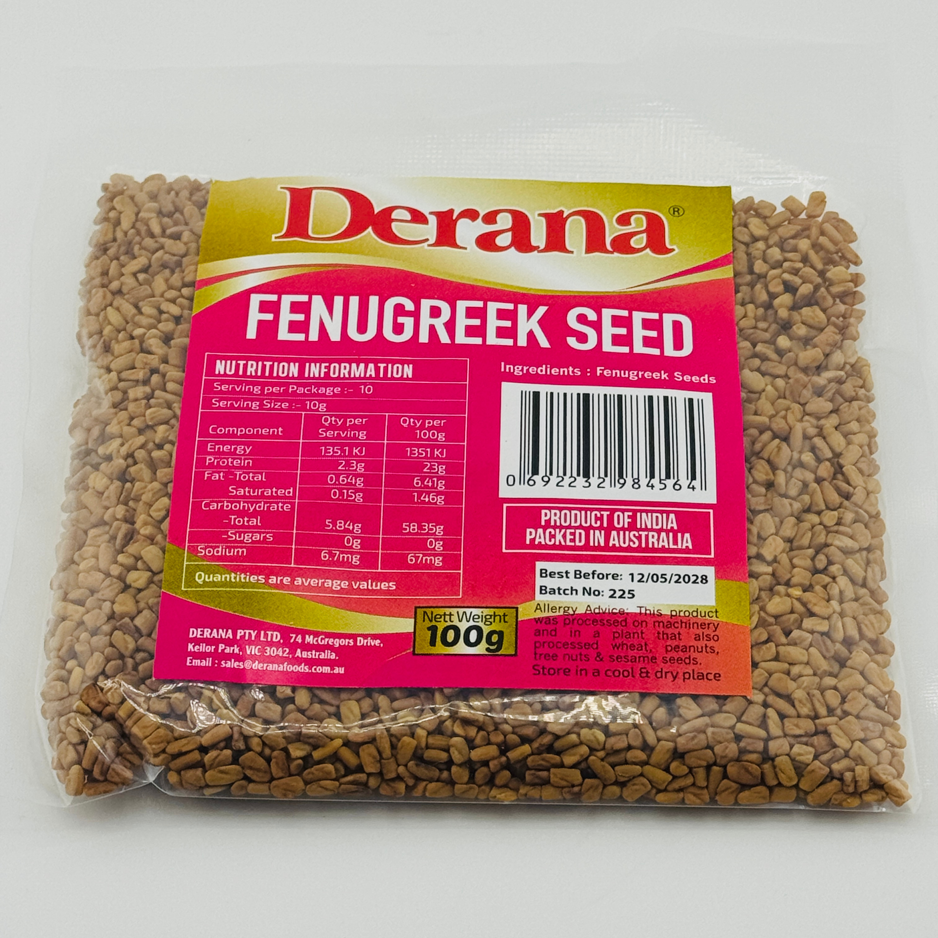 Derana Fenugreek Seed 100g | Methi Seeds