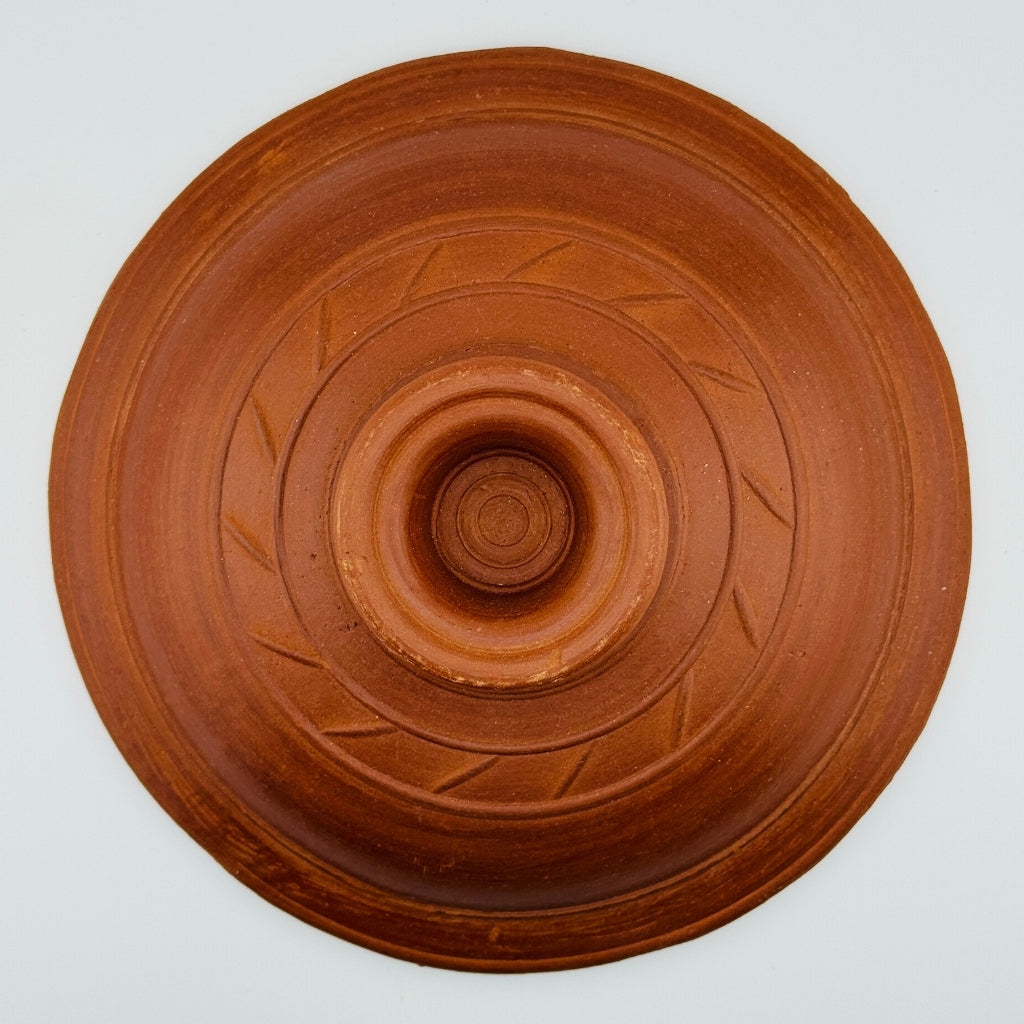Handcrafted Clay Cooking Pot with Lid