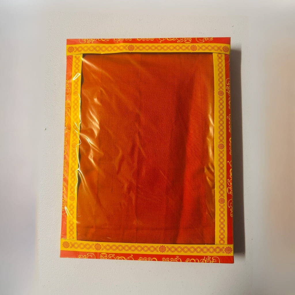 Orange Buddhist Monk Robe Cloth