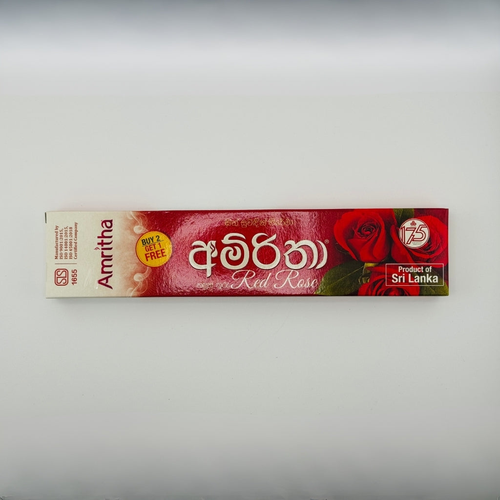 Rose fragrance incense sticks packaging for meditation and prayer
