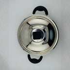Bristo Hopper Pan Stainless Steel Lid – Top View