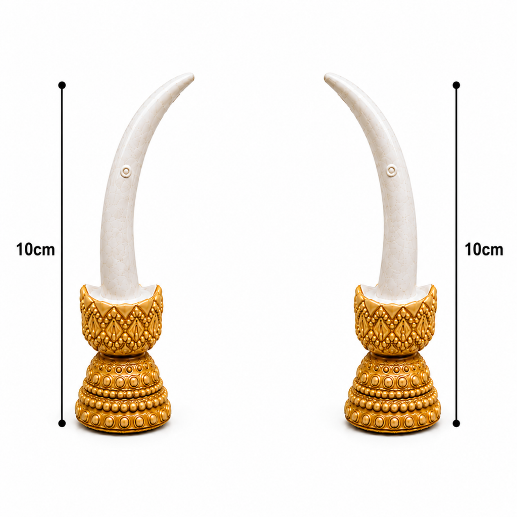 Decorative Tusk Set for Vesak Decorations
