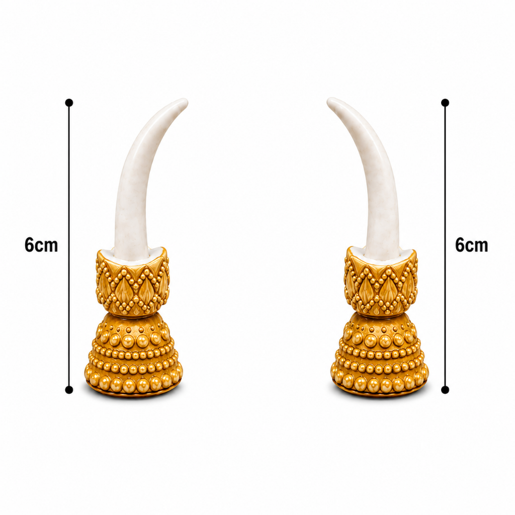 Decorative Tusk Set for Vesak Decorations